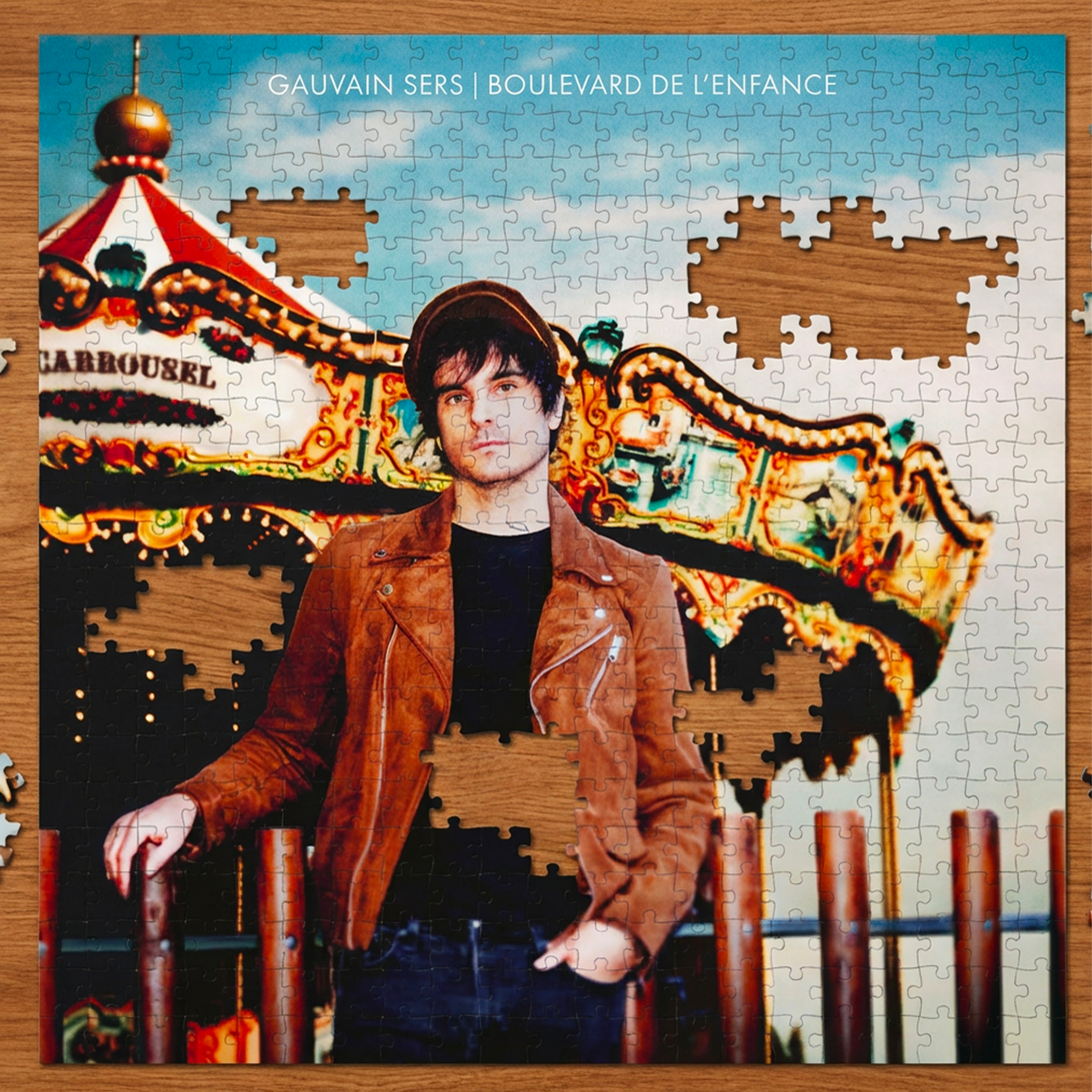 CD livre + Puzzle "Boulevard de l'enfance"