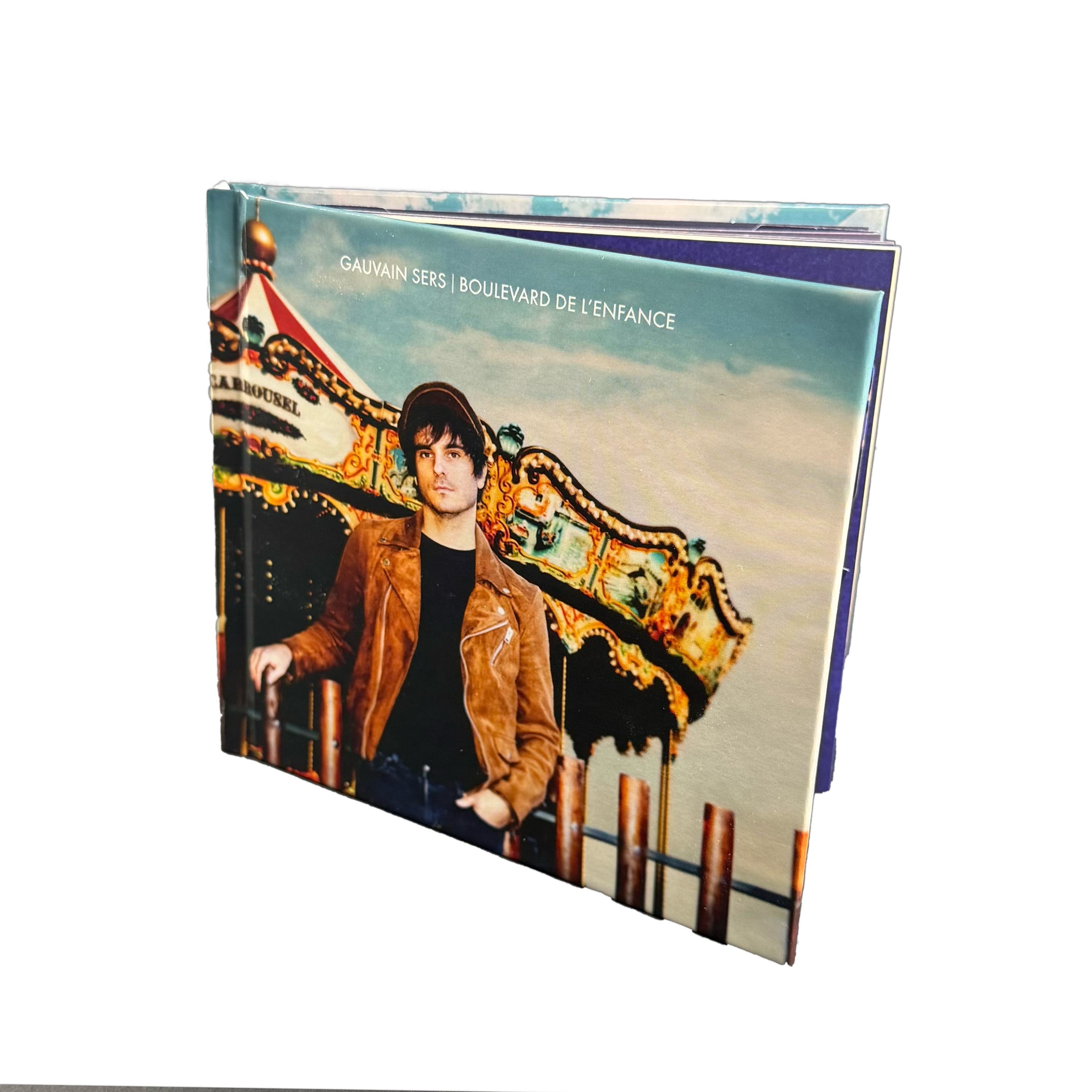 CD livre pop-up + Puzzle + Boîte à souvenirs "Boulevard de l'enfance"