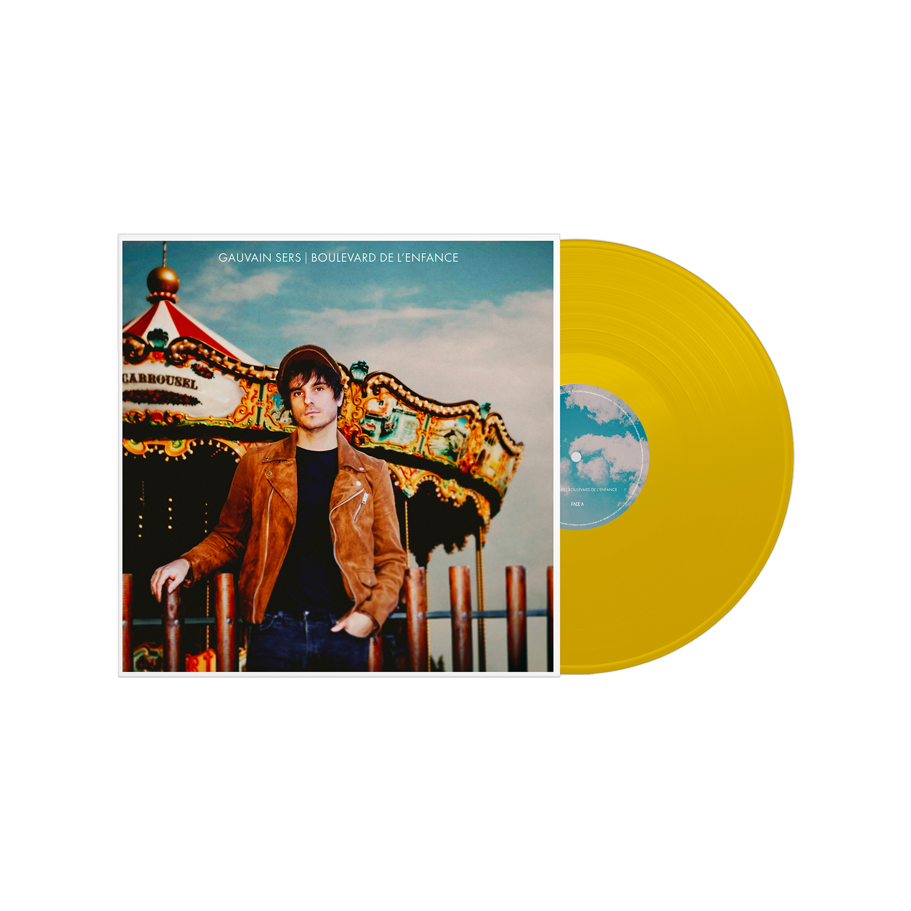 Vinyle couleur "Boulevard de l'enfance" + Dédicace