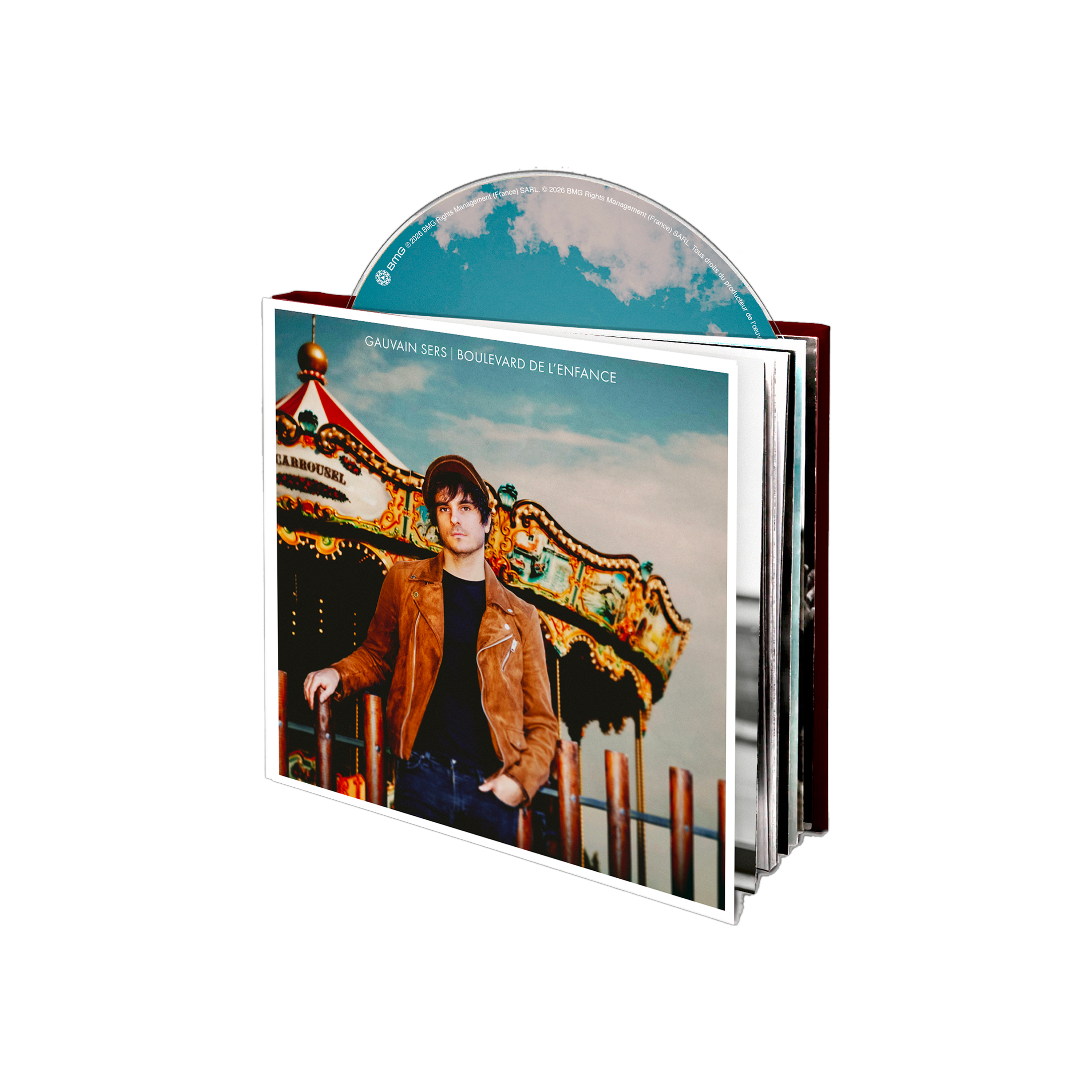 CD livre "Boulevard de l'enfance" + Dédicace